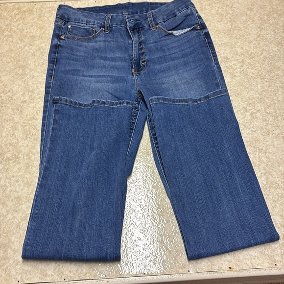Seven7 Classic Blue Women's Jeans. Boot Cut - Picture 4 of 6